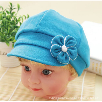 Baby Plain Dyed Flower Baseball Hat